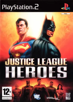 Justice League Heroes box cover front